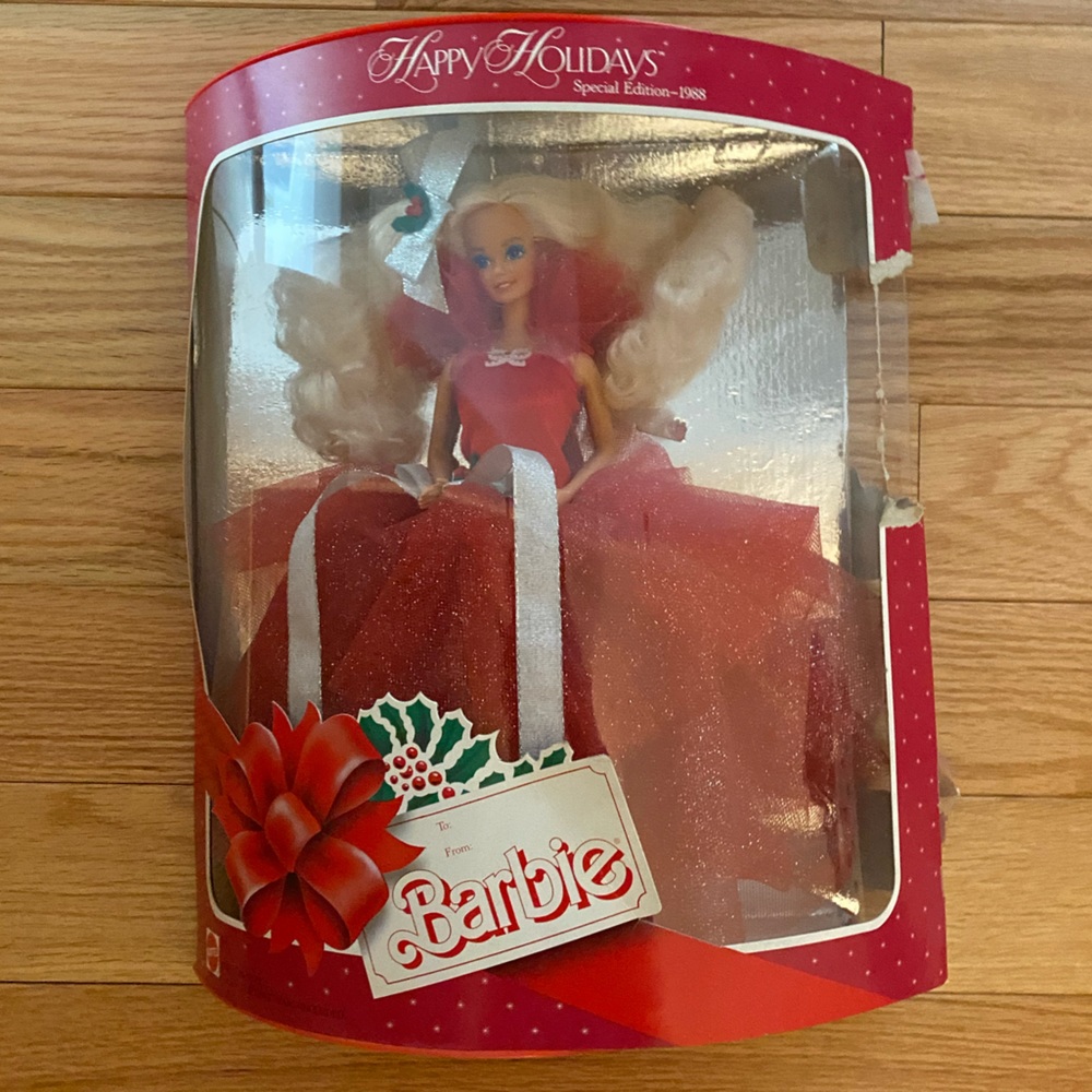 1988 Happy Holidays Special Edition Barbie - New In Box - limited edition